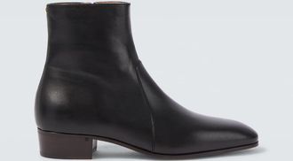 Valentino Garavani Stivaletti VLogo in pelle