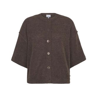 Dante6 Hiara Cardigan - Dames - Truien - Bruin - Maat: L Wol