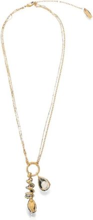 Chlo&eacute; Collar largo con colgante - Accessories - Mujer - Amarillo - ONE SIZE