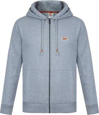 SoulCal&Co SoulCal Heren Signature Katoenen Full Zip Hoodie (Grijze Mergel)