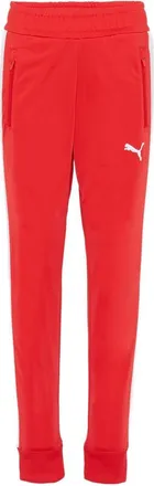 Puma Kids Trousers With Zip Pockets Red Recycled Polyester