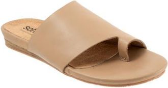 Softwalk Corsica 2.0 Toe Loop Sandal in Beige at Nordstrom, Size 10.5