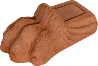 Biscottini International Biscottini - Juego De 8 Pies pata De Le&oacute;n Platillo Para Jarrones, Macetas Y Jardineras, C&aacute;ntaros, Cuenca, Exterior, En Terracota Toscana