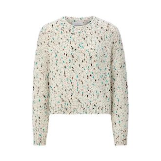 Rich & Royal Trui met ronde hals - Dames - Ronde hals truien - Wit - L - Truien & Vesten