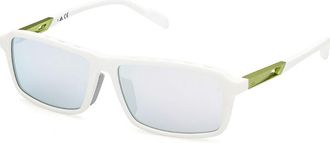 Adidas Sport SP0049 24C Mens Sunglasses White Size 59