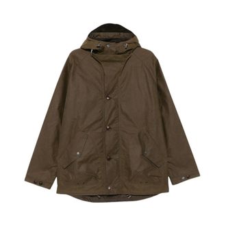 Barbour Parka Keiss Wax Rivisitata - - Jackets - Uomo - Marrone - L