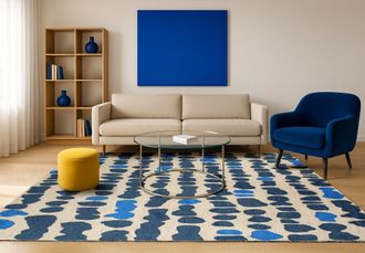 Novatrend Alfombra tejido plano - sal&oacute;n y dormitorio