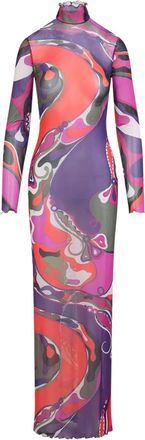 Pucci Abito a collo alto - Viola