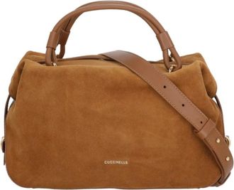 Coccinelle Lizzie Small - Dames - Tassen - Bruin - Maat: ONE Size Zijde