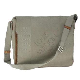 Louis Vuitton Pre-owned Damier Geant Canvas Schoudertas - Dames - Pre-owned - Grijs - Maat: ONE Size Leer