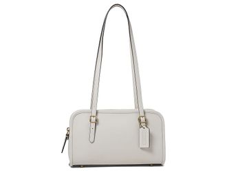 Coach The Coach Originals Glovetanned Leather Swing Zip Womens Handbags Chalk