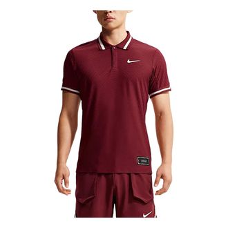 Nike Court Slam x Jannik Sinner Aero-FIT Polo Shirt Asia Sizing Team Red Light Ivory IM6608-677