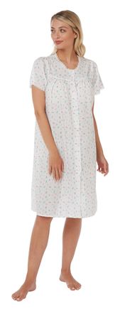 Marlon Womens Layla Nightie, Pink (Pink 001), 30 (Manufacturer size:28/30)