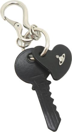 Vivienne Westwood Leather Metal Handbag Charm (Pre-Owned)