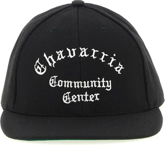 Willy Chavarria Black Polyester Cap (Baseball Mens Hat)