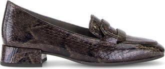 Gabor Loafers - Dames - Pumps - Bruin - 39 EU - Leer - Schoenen