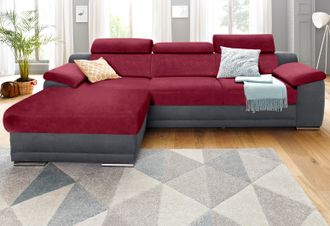 Sit&more Ecksofa »Xenia L-Form« wahlweise mit Bettfunktion