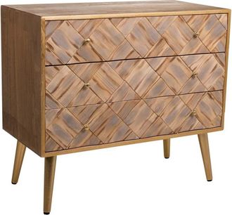 Wanderlust Deco Comoda marrón 73x36x65h cm