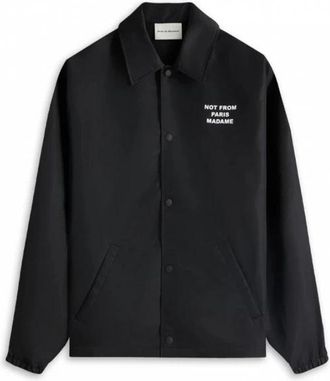 Dr&ocirc;le de Monsieur Synthetic Puffer en Parka Jassen - Heren - Zomerjassen - Zwart - L - Jassen