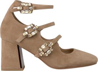 Alma En Pena Gespte hakken schoenen - Dames - Pumps - Bruin - 40 EU - Schoenen