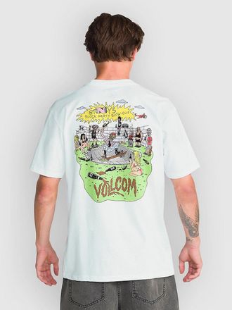 Volcom Zombeach Camiseta blanco