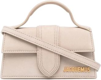Jacquemus Bambino Tas - Dames - Schoudertassen - Beige - ONE Size - Katoen - Tassen
