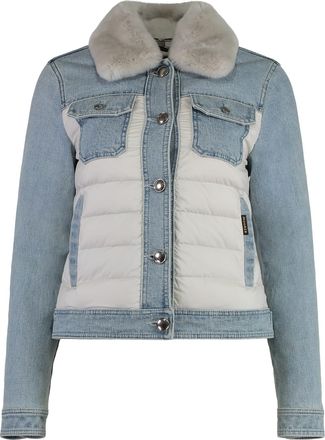 Moorer Petunia Padded Front Panel Jacket