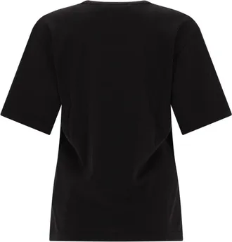 Christophe Lemaire Ribbed Cotton T-Shirt - Black