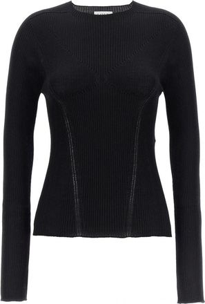 Lanvin Black Ribbed sweater
