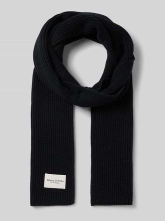 Marc O'Polo Schal aus reiner Baumwolle in Black, Gr&ouml;&szlig;e 1