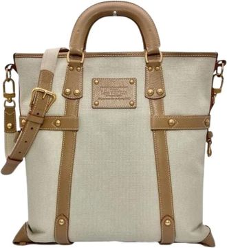 Louis Vuitton Pre-owned Vintage Tote Bag - Dames - Vintage Shopper - Beige - ONE Size - Vintage