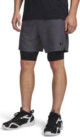 Under Armour Vanish 2.0 2-in-1 Shorts in Castlerock at Nordstrom, Size X-Large
