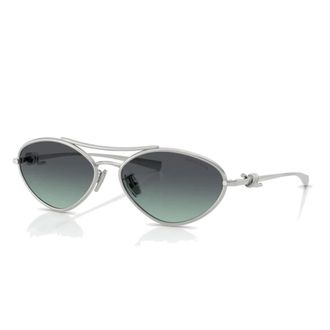 Tiffany & Co. Tf 3117 Zonnebril - Dames - Zonnebrillen - Grijs - 58 MM - Accessoires