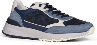 Brunello Cucinelli Mens Sneakers Multicolour Suede & Leather Calf Trainers