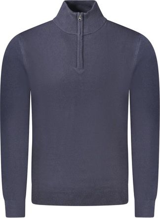 North Sails Jersey con media cremallera - Knitwear - Hombre - Azul - 3XL