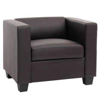 Hhg Hhg - Nunca Usado] Sill&oacute;n Lille, Polipiel, Caf&eacute;