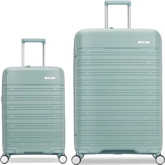 Samsonite Elevation Plus Global Carry On & Large Spinner 2-Piece Set in Cypress Green at Nordstrom