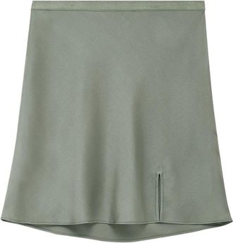 Anine Bing Chrisly Front-slit Mini Skirt