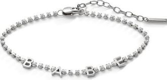 Alex and Ani Babe Tennis Chain Bracelet in Silver at Nordstrom