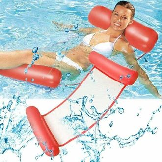 OEM Hamaca Inflable Flotante Crezuo, C&oacute;moda Tumbona Port&aacute;til, Flotador Para Piscina Y Playa Para Adultos Y Ni&ntilde;os
