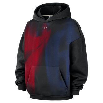 Nike Philadelphia 76ers Standard Issue Nike Mens NBA Fleece Basketball Hoodie in Black | IQ2575-010