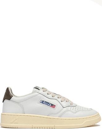 Autry Medalist Low - Heren - Sneakers - Wit - 40 EU - Katoen - Schoenen