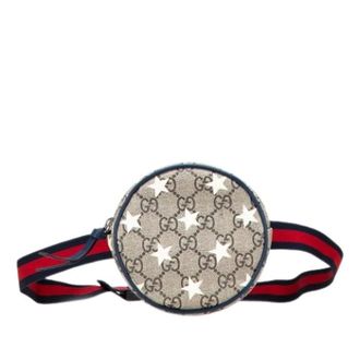 Gucci Pre-owned Belt Bags, female, Beige, Size: ONE SIZE Pre-owned Fabric Belt Bag