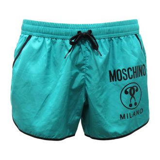 Moschino Beachwear, male, Green, Size: XL V3A4286 9301 Swimsuit