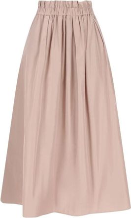 Herno Skirts - Dames - Midirokken - Roze - M - Rokken