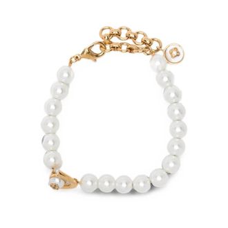 Casablanca Pearl Armband - Heren - Armbanden - Wit - ONE Size - Accessoires