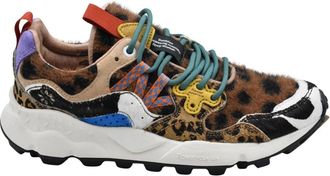 Flower Mountain Dames, Schoenen, Veelkleurig, Maat: 36 EU Leer