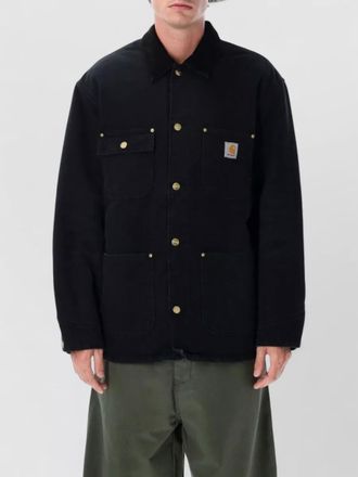 Carhartt Work in Progress organic cotton quilted shirt jacket