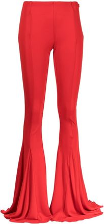 Blumarine stretch-jersey flared trousers - women - Viscose - 40