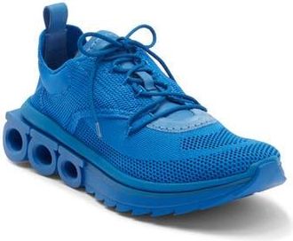 Ferragamo Nima Knit Low-Top Sneaker in Blue at Nordstrom Rack, Size 9.5